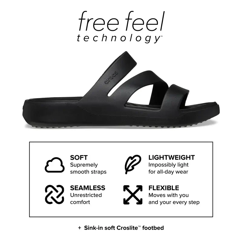 Women's Getaway Strappy Sandals, Stylish, Open Toe Flat